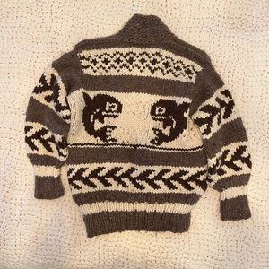 Hand Knit Cowichan Sweater